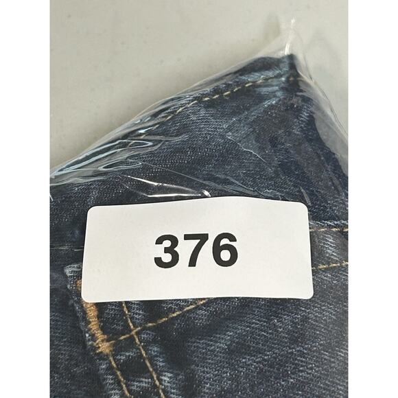 Abercrombie‎ & Fitch Slim Straight Jeans Mens Size 31x32 Dark Blue - Picture 9 of 9